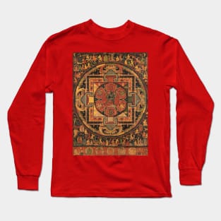 Chakrasamvara Mandala Long Sleeve T-Shirt